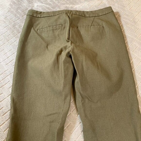 J Crew Womens 8 Trouser Office Dress Pants Brown Skinny Ankle Mid Rise - Picture 9 of 12